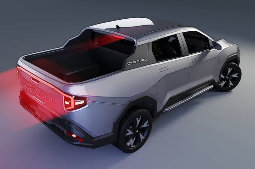 Lecar Campo tem estrutura monobloco e caçamba com 900 litros de capacidade — Foto: Divulgação