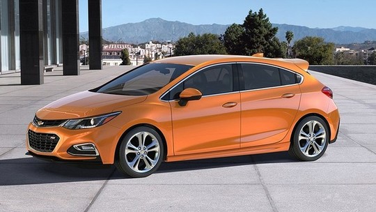 Chevrolet revela novo Cruze hatch antes do Salão de Detroit