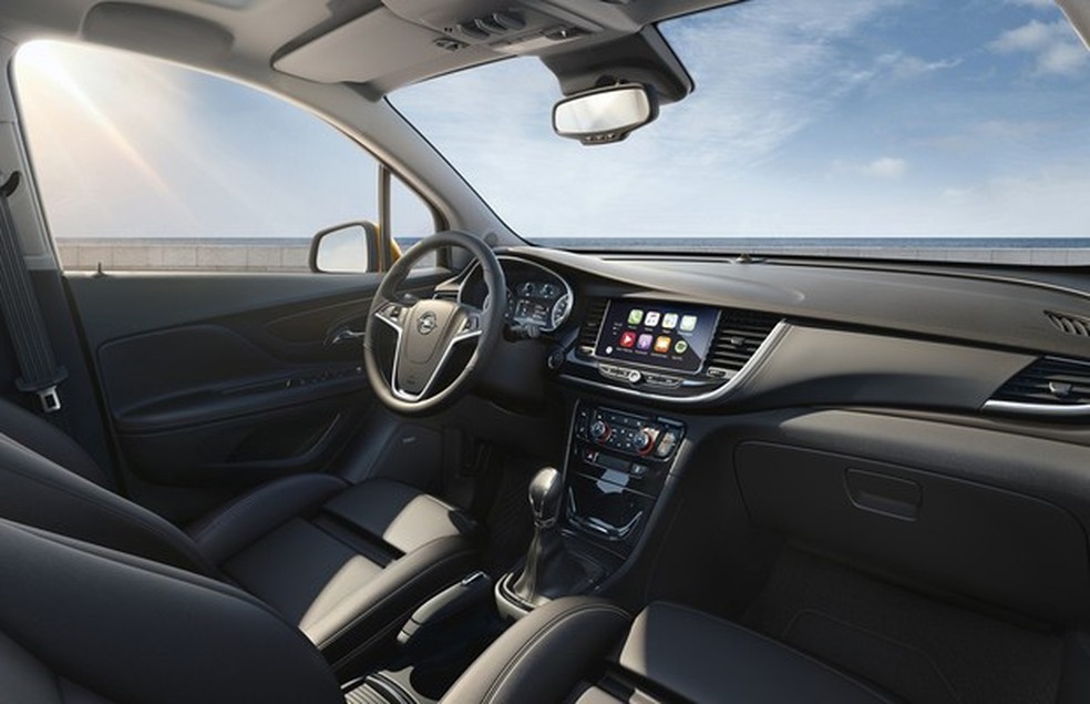 Interior do Opel Mokka X (Foto: Divulgação) — Foto: Auto Esporte