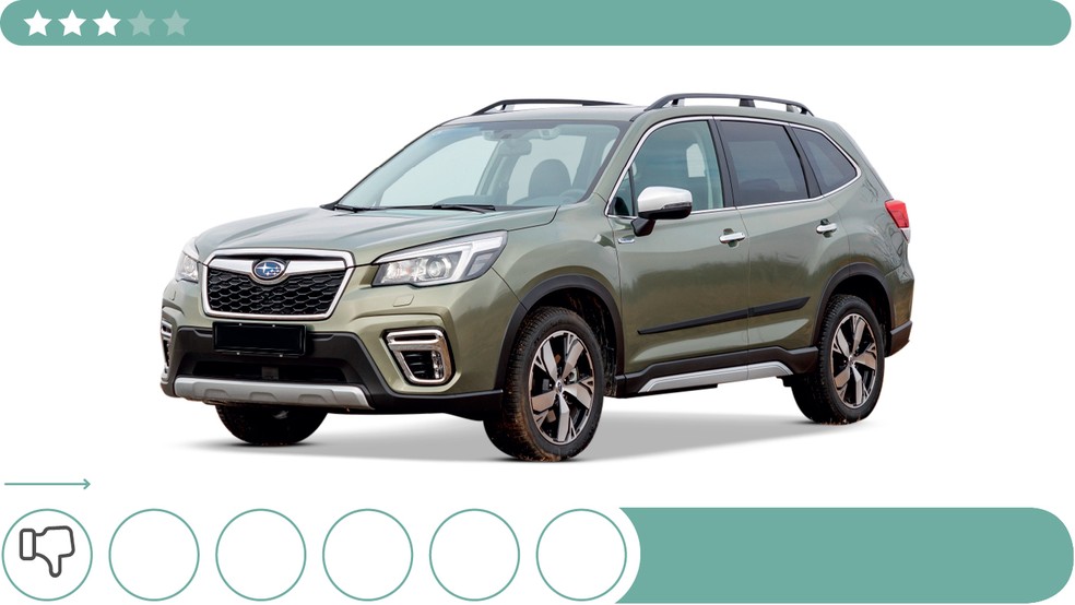 Subaru Forester — Foto: Divulgação