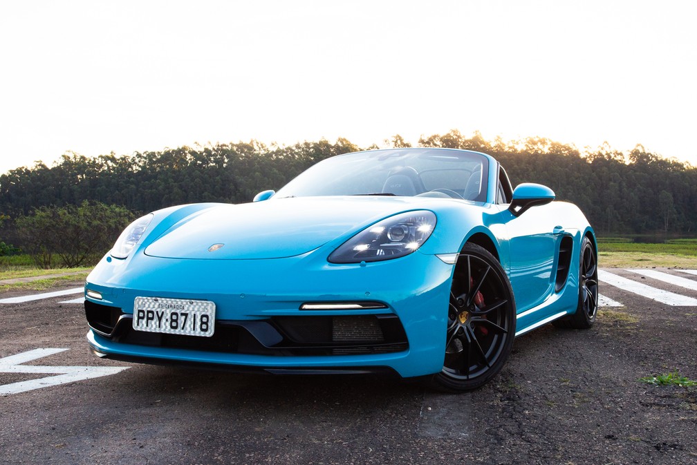 Porsche 718 Boxster GTS — Foto: Celso Tavares/G1