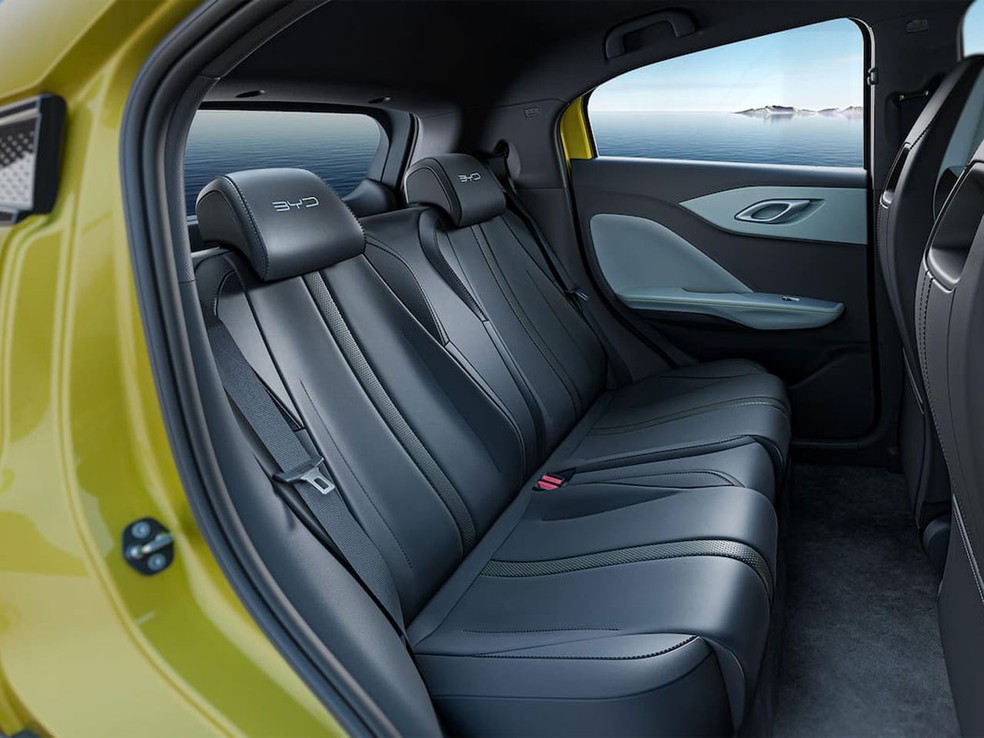 BYD Dolphin Mini será vendido em versões de quatro e cinco lugares no Brasil — Foto: Divulgação