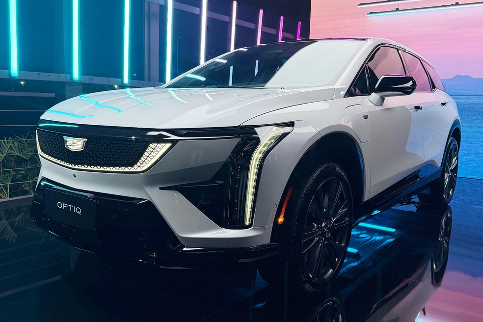 Cadillac Optiq apresentado no Brasil — Foto: Julia Maria Toledo/Auto News Brasil