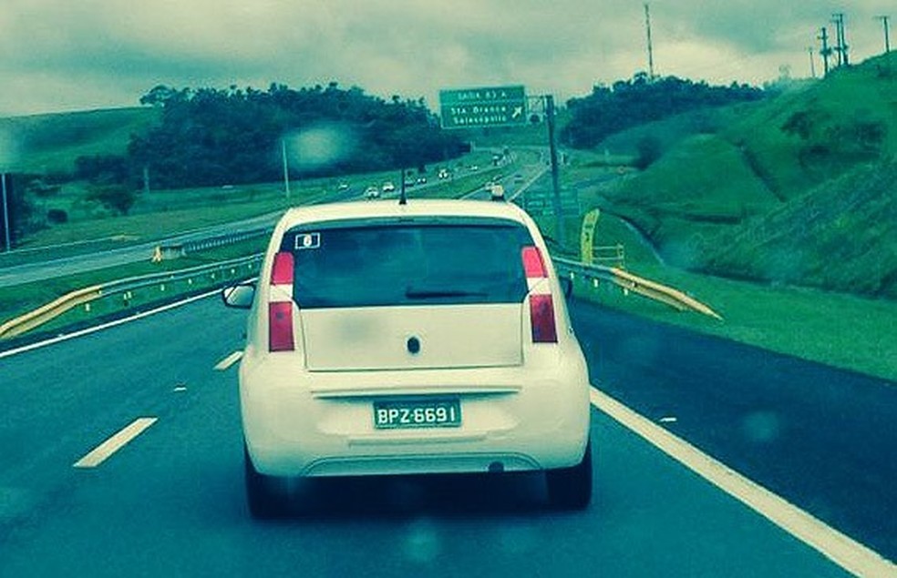 Vokswagen up! é flagrado mais uma vez rodando próximo à cidade de São Paulo (Foto: Auto News Brasil) — Foto: Auto Esporte