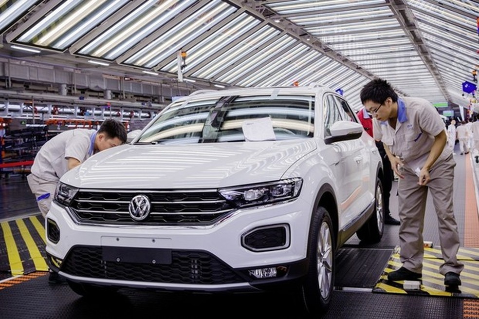 A Volkswagen está entre as maiores fabricantes da China (Foto: Divulgação) — Foto: Auto Esporte