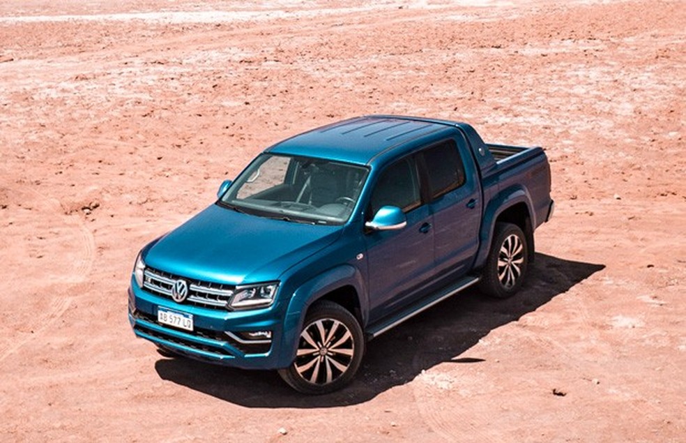 Volkswagen Amarok V6 em uma aventura pelos Andes chilenos (Foto: Ricardo Sant'Anna) — Foto: Auto Esporte