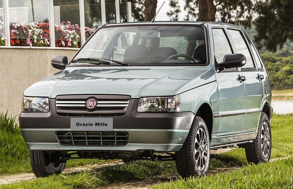 Fiat Grazie Mille foi a versão de despedida da primeira geração — Foto: Divulgação