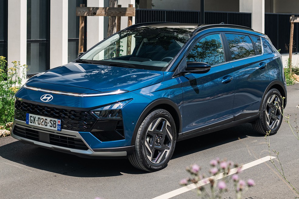 Hyundai Bayon de primeira geração é produzido atualmente só na Turquia — Foto: Divulgação/Hyundai