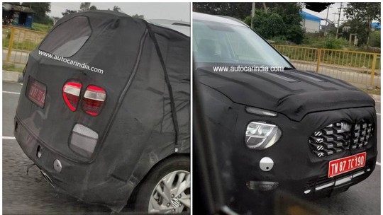 Flagra: Hyundai Creta de 7 lugares mudará de nome e terá visual exclusivo