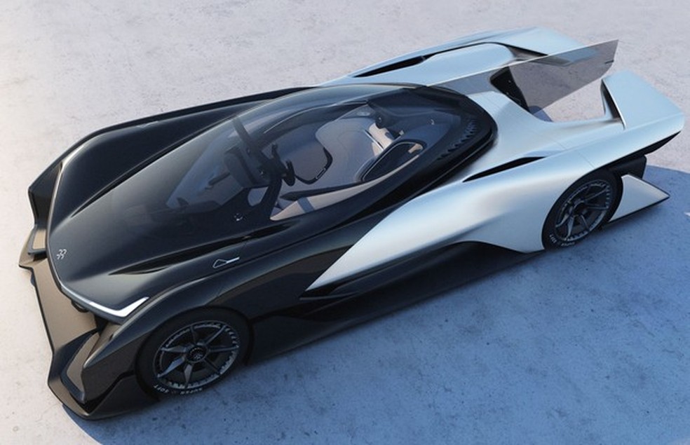 FFZERO1, o primeiro conceito da Faraday Future (Foto: Divulgação) — Foto: Auto Esporte