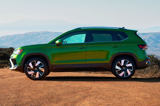 Volkswagen Taos 2025 com novo visual nos Estados Unidos
