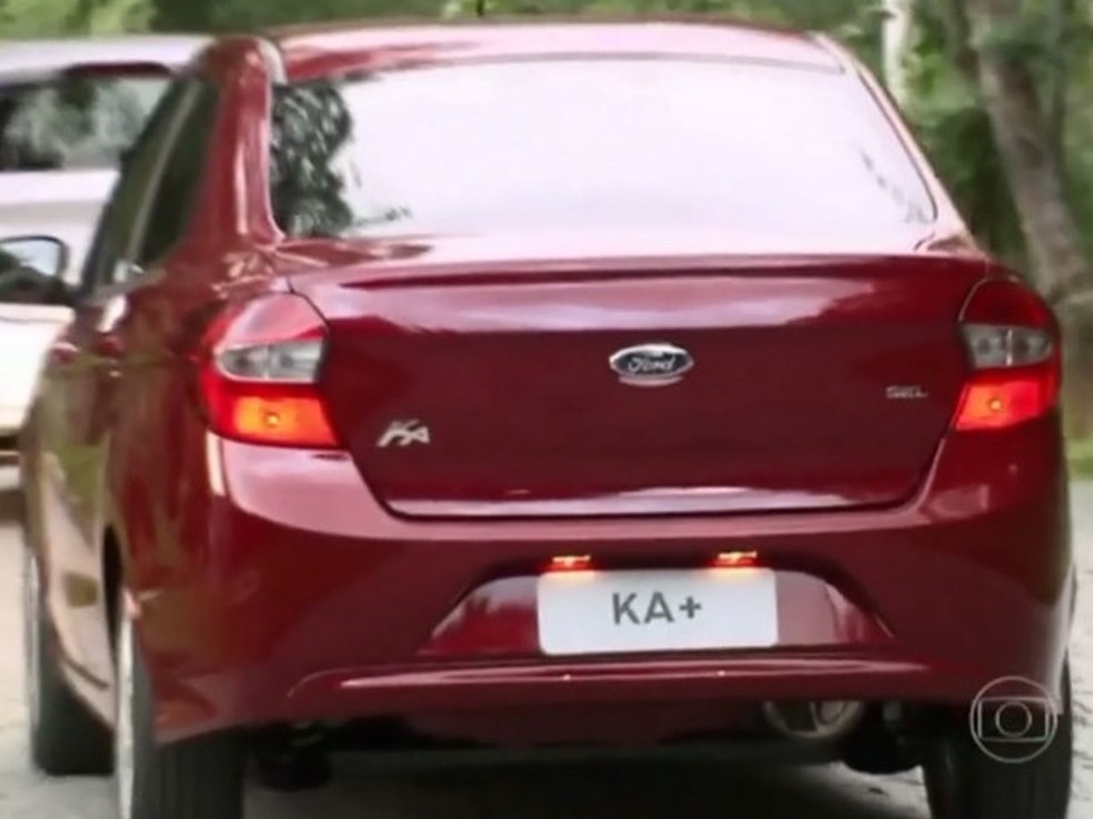 Ford Ka na televisão (Foto: Reprodução) — Foto: Auto Esporte