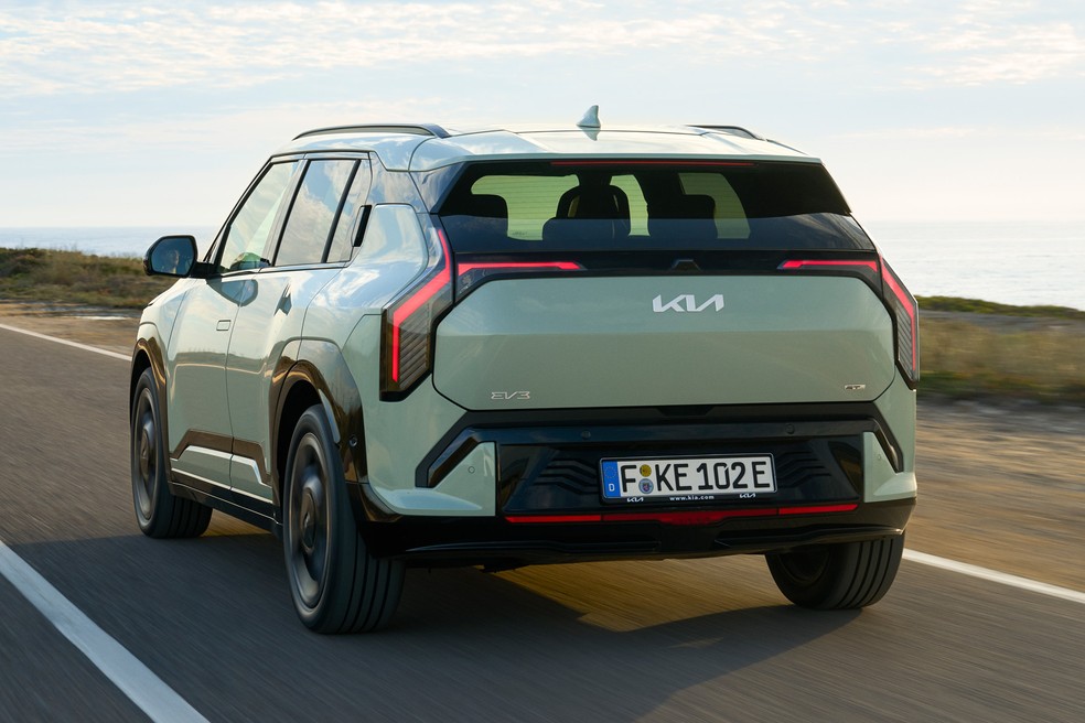 Segundo a Kia, O SUV elétrico pode chegar a 773 km de autonomia — Foto: Divulgação