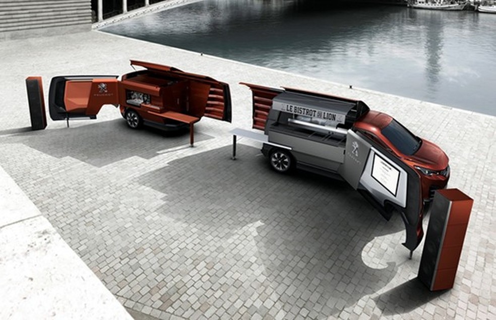 Peugeot Foodtruck (Foto: Divulgação) — Foto: Auto Esporte