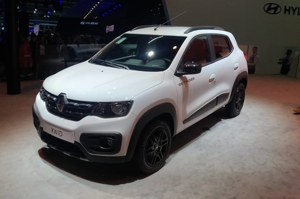 Renault Kwid Outsider será lançado em 2019 (Foto: Alexandre Izo/Auto News Brasil) — Foto: Auto Esporte