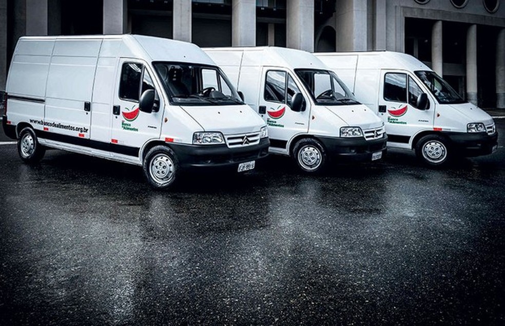 ONG Banco de Alimentos usa furgões para distribuir alimentos e combater o desperdício (Foto: Divulgação) — Foto: Auto Esporte