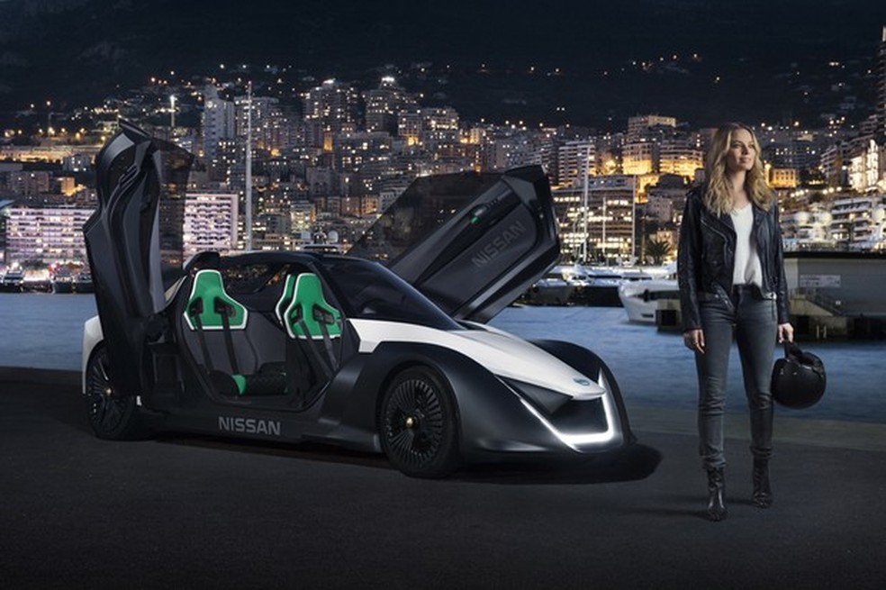 Margot Robbie é nova embaixadora da frota elétrica da Nissan (Foto: Divulgação) — Foto: Auto Esporte