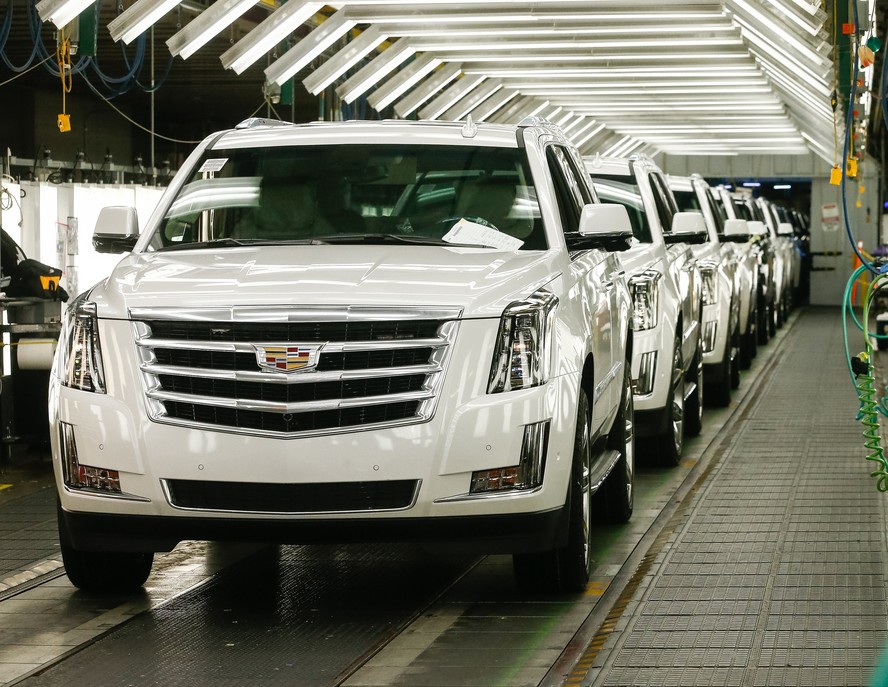 Cadillac Escalade é um dos veículos que está na fila de espera por semicondutores nos EUA