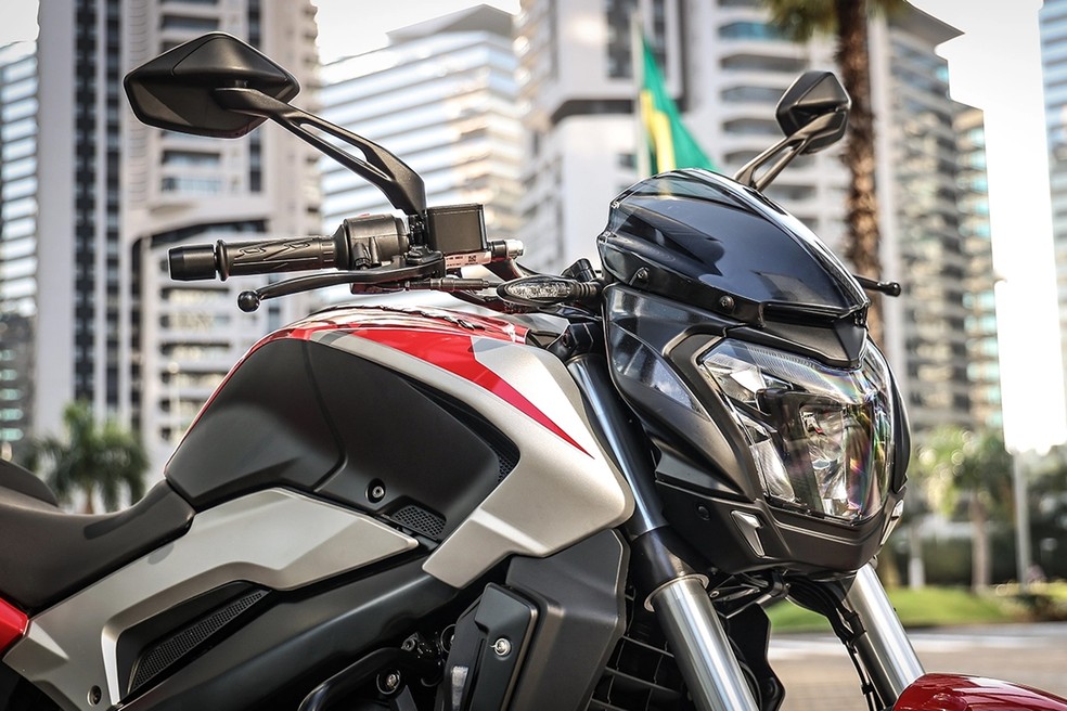 Bajaj Dominar 250 - naked chegou ao Brasil recentemente para enfrentar veteranas da Yamaha e da Honda — Foto: Divulgação