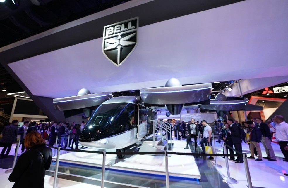 CES aposta até em carros voadores para atrair o público — Foto: Auto Esporte