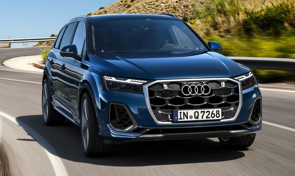 Audi Q7 é vendido em versão única, chamada de S Line — Foto: Divulgação