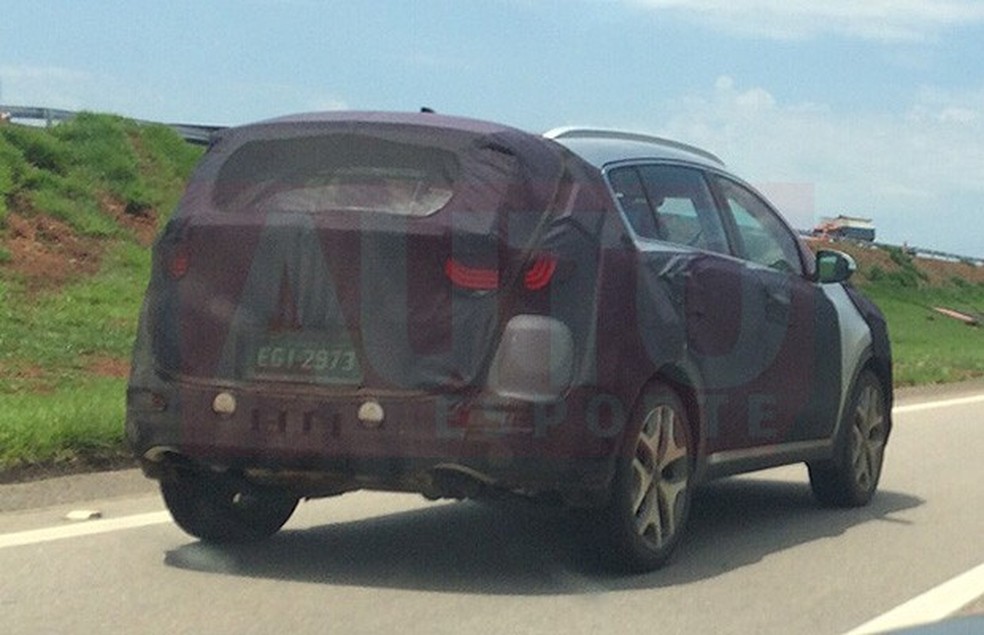 Kia Sportage flagrado em testes no interior de São Paulo (Foto: Leandro Alvares/Auto News Brasil) — Foto: Auto Esporte