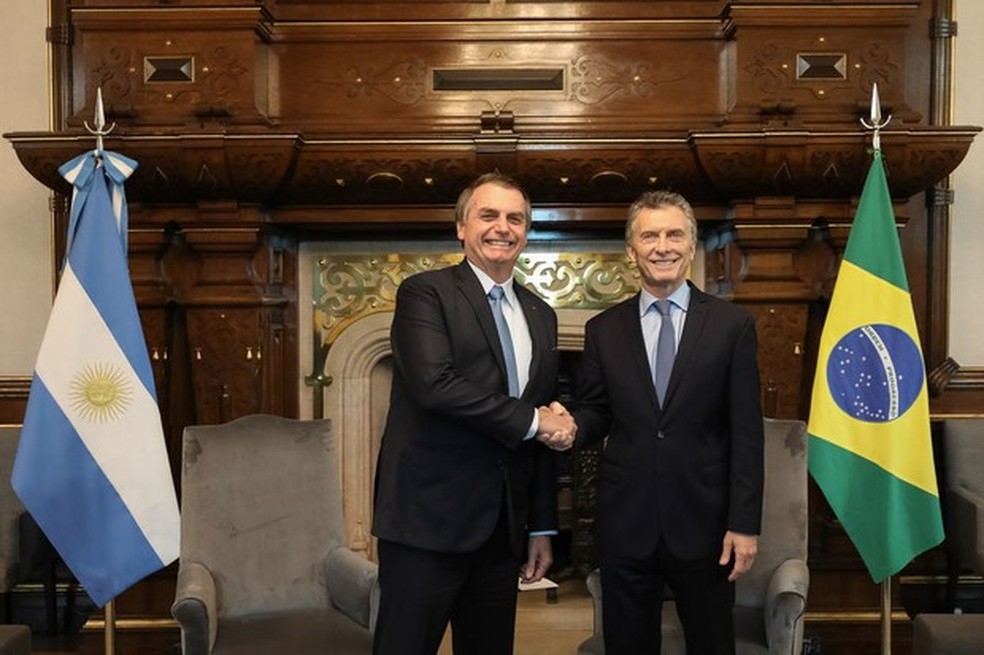 Mauricio Macri e Jair Bolsonaro se reúnem na Argentina (Foto: Marcos Corrêa/PR) — Foto: Auto Esporte