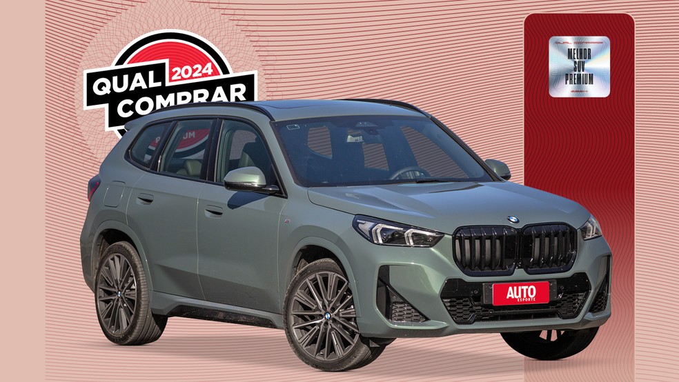 Qual Comprar 2024: após superar 11 rivais, BMW X1 é eleito o Melhor SUV premium do mercado — Foto: Auto News Brasil