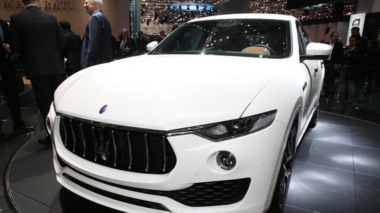 Maserati Levante chega ao Salão de Genebra com 430 cv