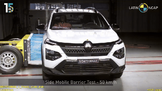 Renault Kardian tira nota máxima em teste de segurança; veja o crash test