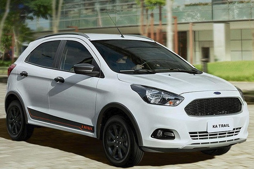 Ford Ka 1.0 Trail (Foto: Divulgação) — Foto: Auto Esporte