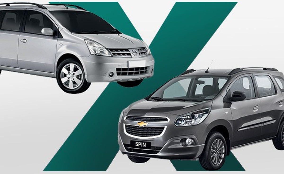Chevrolet Spin ou Nissan Grand Livina Qual comprar?