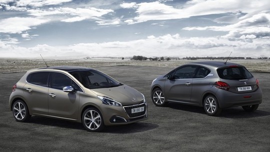 Peugeot apresenta facelift do 208 na Europa, modelo chega em 2016 aqui