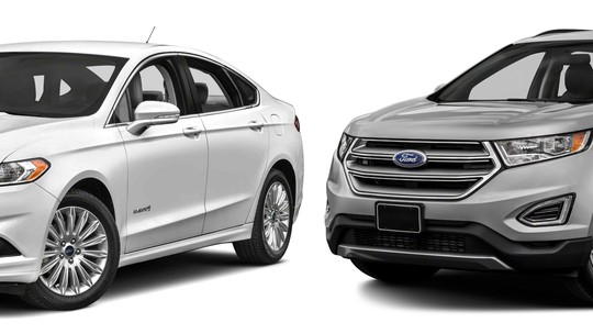 Comunicado de recall: Ford Fusion, modelos 2013 a 2016, e Edge, modelos 2016 a 2018