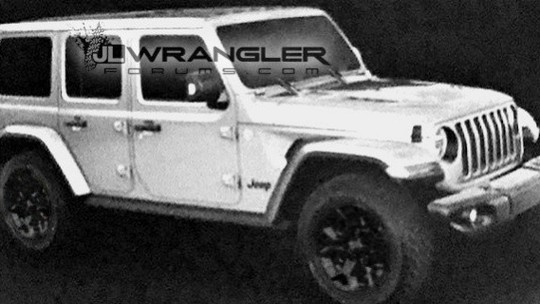 Nova geração do Jeep Wrangler vaza na internet
