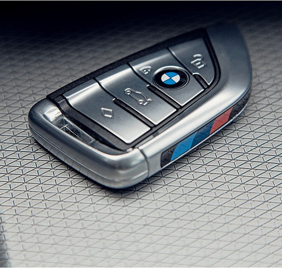 Chave presencial tem design bem elegante — Foto: Auto Esporte