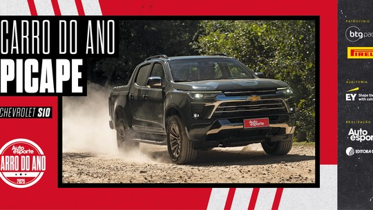 Chevrolet S10 é a Picape do Ano 2025 