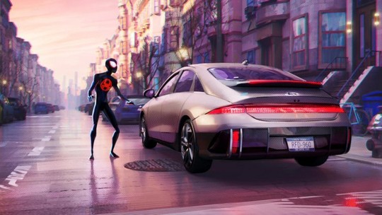 Hyundai mostra novo carro elétrico no filme "Homem-Aranha: Através do Aranhaverso"