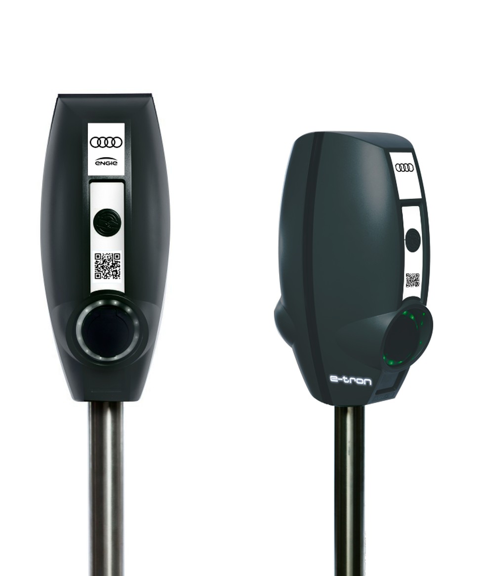 Carregador de carros elétricos da Audi — Foto: Divulgação