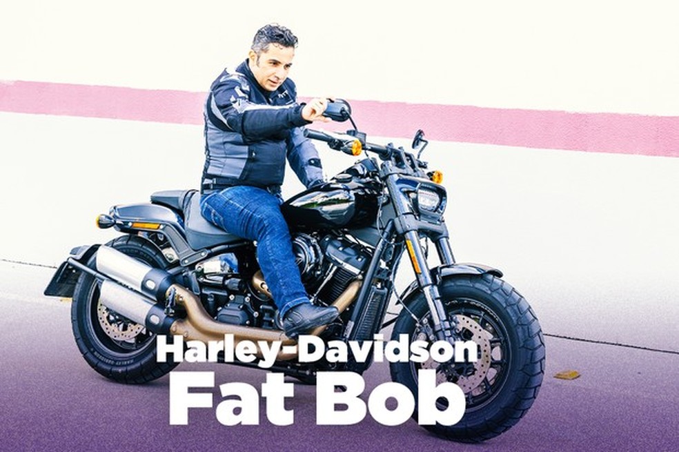 Harley-Davidson Fat Bob (Foto: Marcos Camargo / Auto News Brasil) — Foto: Auto Esporte