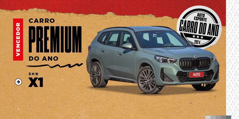 BMW X1 vence como o Carro Premium do Ano 2024
