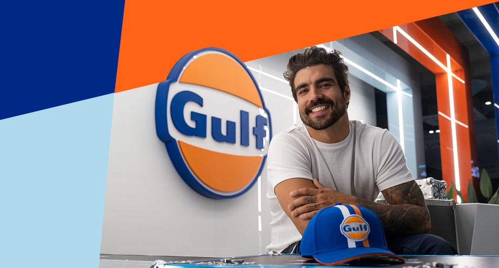 Caio Castro é o novo embaixador da Gulf no Brasil — Foto: Divulgação