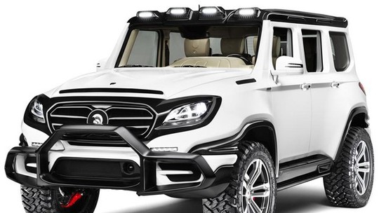 Ares X-Raid é a opção (ainda mais) luxuosa ao Mercedes-Benz Classe G