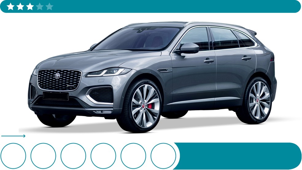 Jaguar F-Pace — Foto: Divulgação