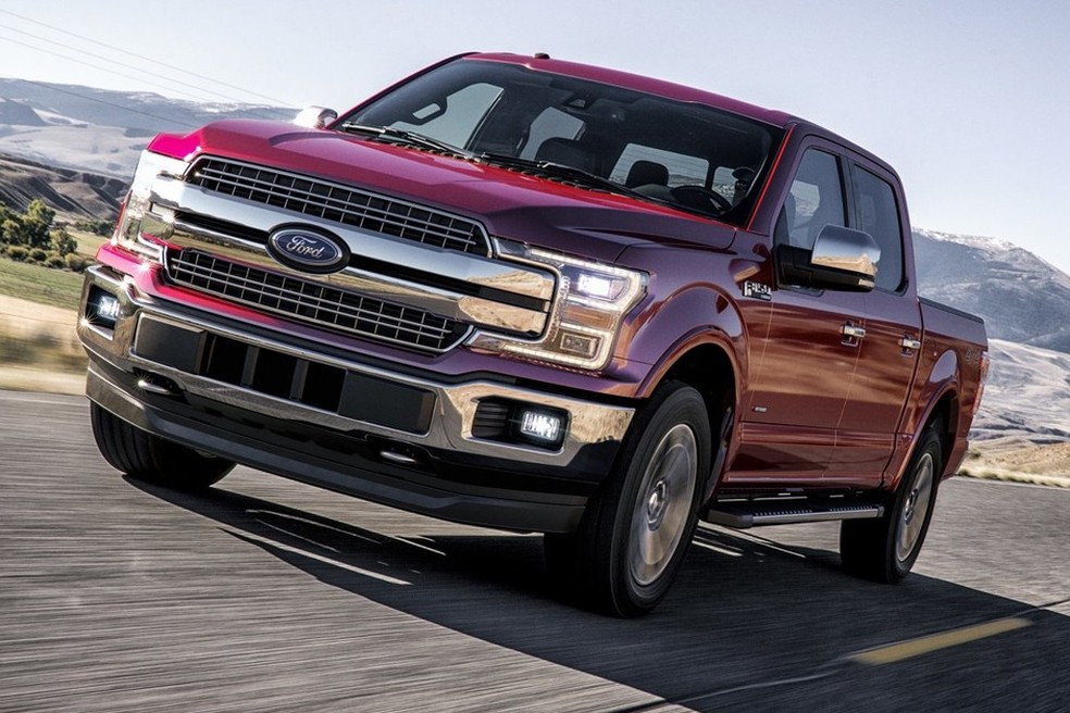 Ford F-150 foi registrada no Brasil. Nos Eua, é o veículo mais vendido há três décadas (Foto: Divulgação) — Foto: Auto Esporte