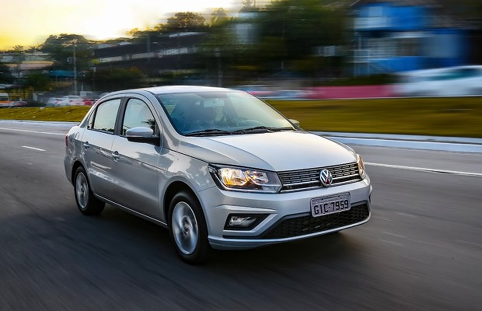 Volkswagen Voyage é um dos mais antigos do segmento (Foto: Divulgação) — Foto: Auto Esporte