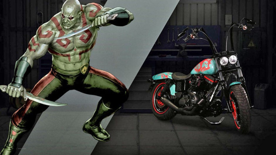 Drax - Harley-Davison Fat Bob, a.k.a. Persuasive