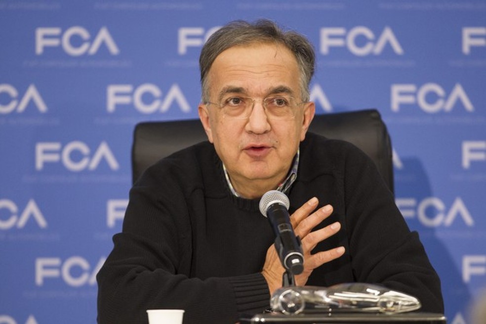 Presidente da Fiat Chrysler, Sergio Marchionne (Foto: Geoff Robins / AFP) — Foto: Auto Esporte