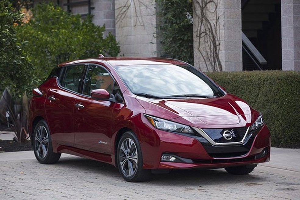Nissan Leaf de nova geração já conta com aviso sonoro (Foto: divulgação) — Foto: Auto Esporte