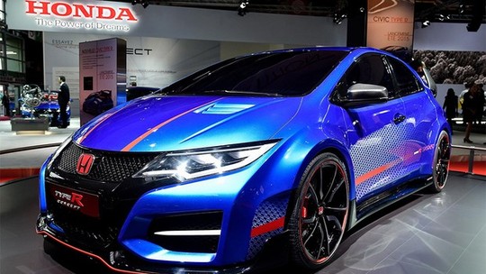 Novo Honda Civic Type R será lançado no Salão de Genebra